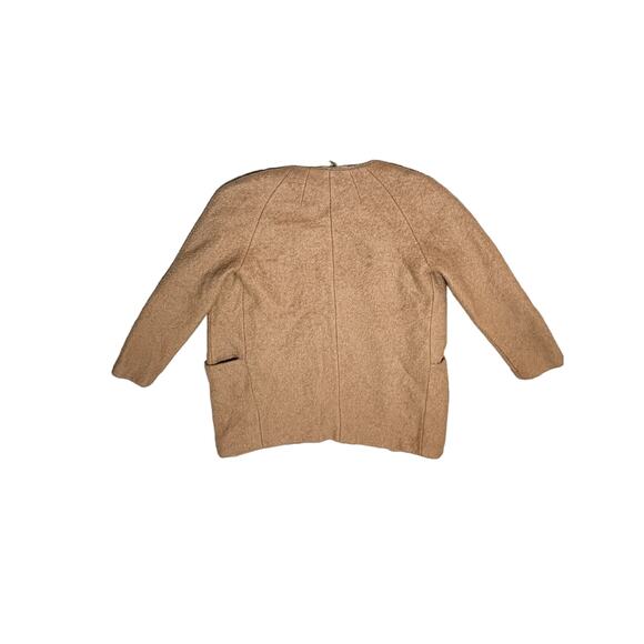 Women's Camel Coat - Picture 4 of 4